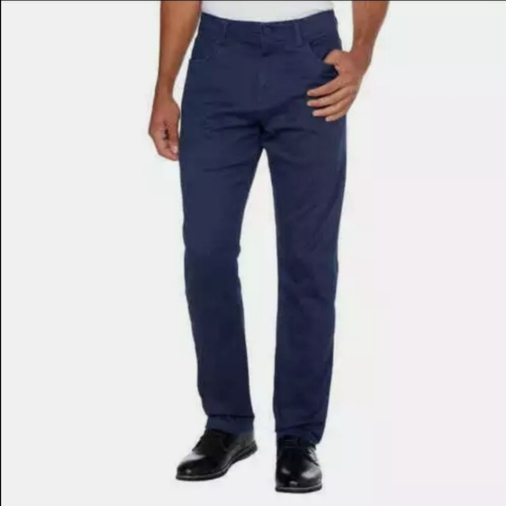 New Calvin Klein Stretch Pants Flexible Waistband Casual
